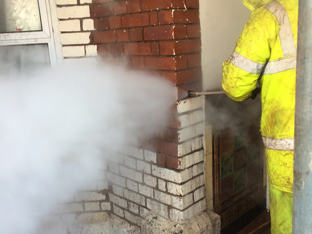 steam brick cleaning London